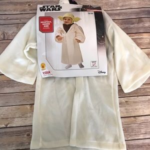 NWT Star Wars Yoda child costume 2T - 3T.